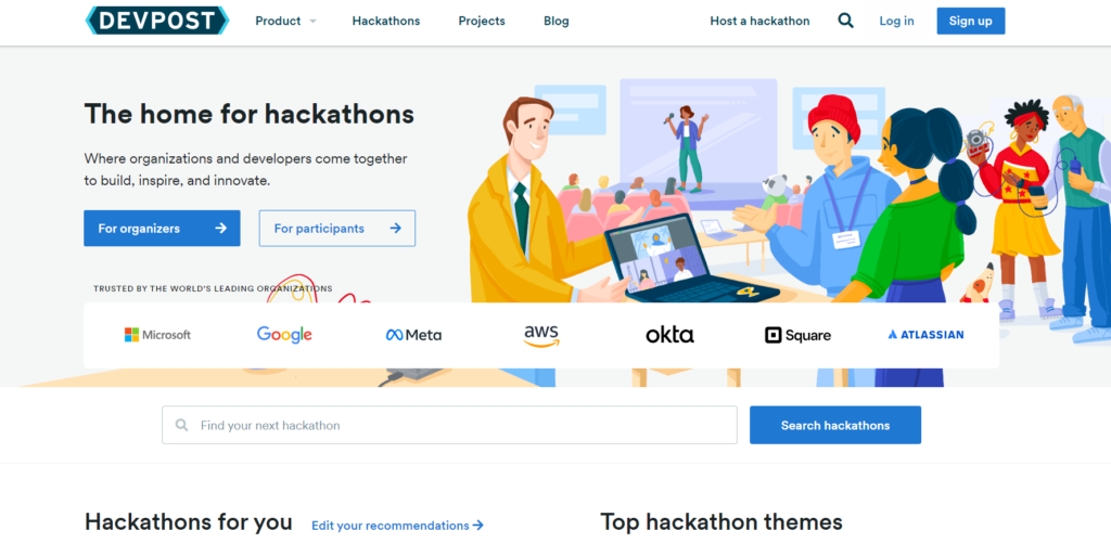 Devpost 5 best hackathons for web developers 