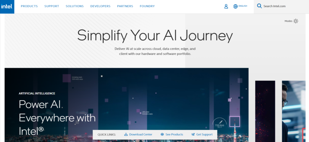 Intel Website