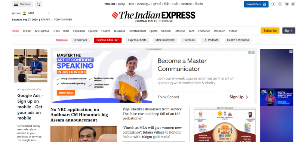 The Indian Express