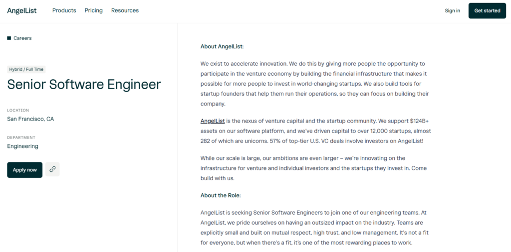 angellist sde jobs outside india