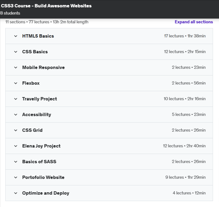 syllabus of the course