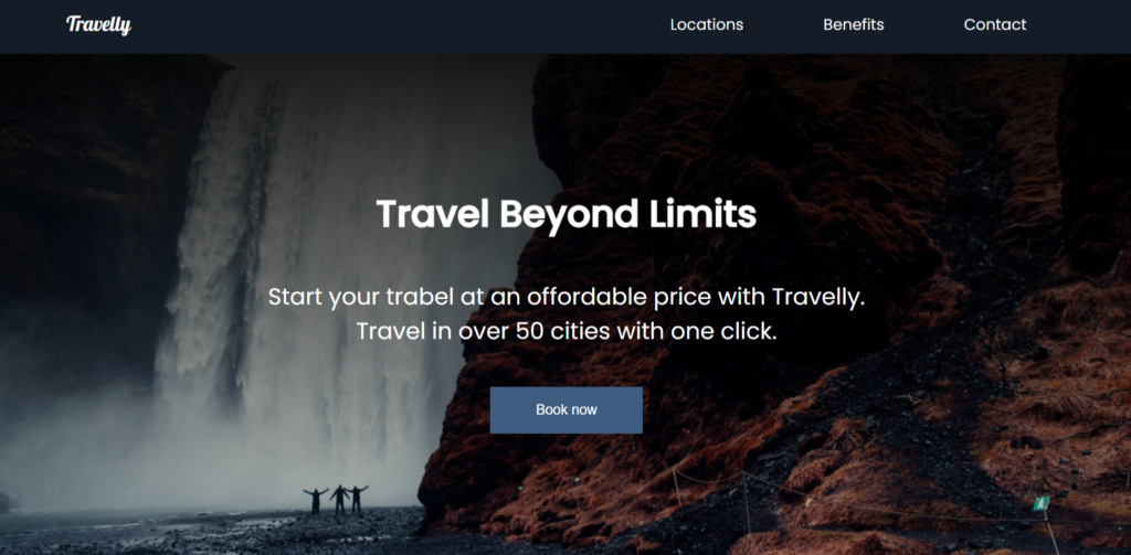 Travelly travel website