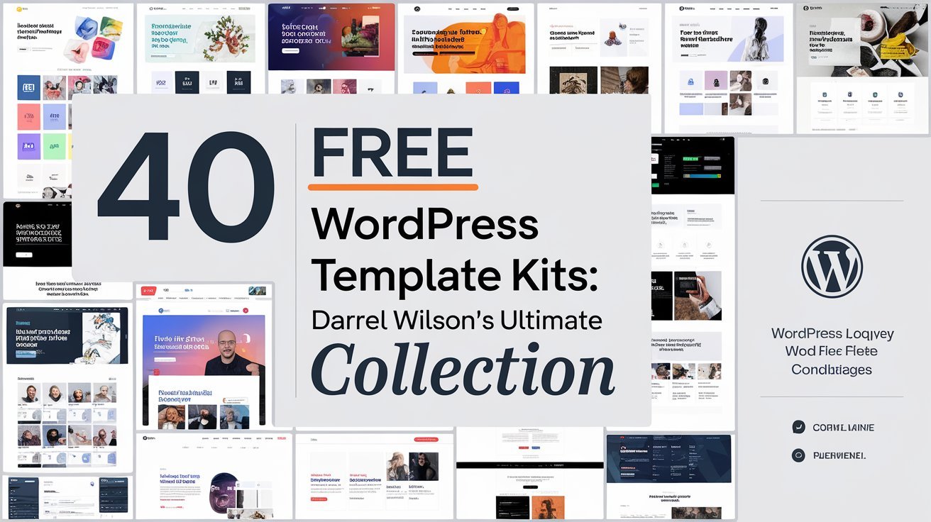 40 free wordpress templates