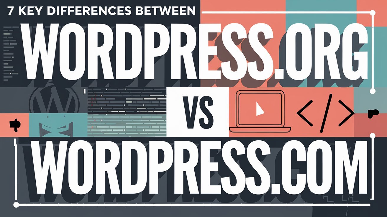 7 Key Differences Between WordPress.org vs WordPress.com