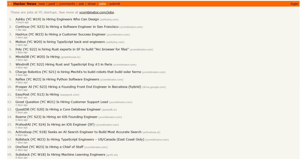 hacker news sde jobs outside india